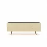 Liberty 62.99" Mid Century - Modern TV Stand - Black - Back - Liberty 62.99" Mid Century - Modern TV Stand - Black - Back