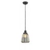 Glass Pendant With 10 Feet Cord - Oiled Rubbed Bronze - MERCURY GLASS