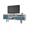 Liberty 70.86" Mid Century - Modern TV Stand (Aqua Blue)