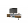 Liberty 70.86" Mid Century - Modern TV Stand (Rustic Brown)
