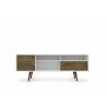 Liberty 70.86" Mid Century - Modern TV Stand (Rustic Brown) - Front - Liberty 70.86" Mid Century - Modern TV Stand (Rustic Brown) - Front