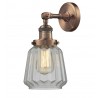 CLEAR FLUTED GLASS