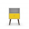 Liberty Mid Century - Modern Nightstand 1.0 (Yellow) - Front
