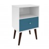 Liberty Mid Century - Modern Nightstand 1.0 (Aqua Blue)