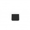 Liberty Mid Century - Modern Nightstand 1.0 - Black - Top View