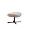 Cane-Line Pace Footstool Black, aluminium Light brown, Cane-line Scent
