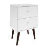 Liberty Mid Century - Modern Nightstand 2.0 (White)