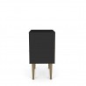 Liberty Mid Century - Modern Nightstand 2.0 - Black - Left Side