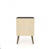 Liberty Mid Century - Modern Nightstand 2.0 - Black - Back