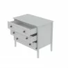 Manhattan Comfort Crown 31.29" Dresser in White Open - Manhattan Comfort Crown 31.29" Dresser in White Open