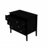 Manhattan Comfort Crown 31.29" Dresser in Black Top Open View - Manhattan Comfort Crown 31.29" Dresser in Black Top Open View
