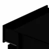 Manhattan Comfort Crown 31.29" Dresser in Black  - Manhattan Comfort Crown 31.29" Dresser in Black 