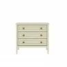 Manhattan Comfort Crown 31.29" Dresser in Off White Front - Manhattan Comfort Crown 31.29" Dresser in Off White Front