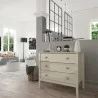 Manhattan Comfort Crown 31.29" Dresser in Off White - Manhattan Comfort Crown 31.29" Dresser in Off White