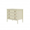 Manhattan Comfort Crown 31.29" Dresser in Off White