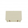Manhattan Comfort Crown 31.29" Dresser in Off White Top