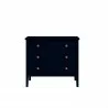 Manhattan Comfort Crown 31.29" Dresser in Tatiana Midnight Blue Front - Manhattan Comfort Crown 31.29" Dresser in Tatiana Midnight Blue Front