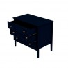 Manhattan Comfort Crown 31.29" Dresser in Tatiana Midnight Blue Open