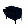 Manhattan Comfort Crown 31.29" Dresser in Tatiana Midnight Blue Open - Manhattan Comfort Crown 31.29" Dresser in Tatiana Midnight Blue Open