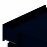 Manhattan Comfort Crown 31.29" Dresser in Tatiana Midnight Blue - Manhattan Comfort Crown 31.29" Dresser in Tatiana Midnight Blue