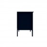 Manhattan Comfort Crown 31.29" Dresser in Tatiana Midnight Blue Side