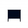 Manhattan Comfort Crown 31.29" Dresser in Tatiana Midnight Blue Back