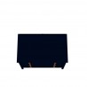 Manhattan Comfort Crown 31.29" Dresser in Tatiana Midnight Blue Top