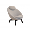 Cane-Line Pace Lounge Chair Frame incl. neck cushion Dark brown, Mahogany Light brown, Cane-line Scent