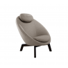 Cane-Line Pace Lounge Chair Frame incl. neck cushion Dark brown, Mahogany Light brown, Cane-line Zen