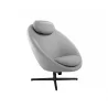 Cane-Line Pace Lounge Chair Frame incl. neck cushion Black, aluminium Light grey, Cane-line Zen - Cane-Line Pace Lounge Chair Frame incl. neck cushion Black, aluminium Light grey, Cane-line Zen