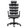 Zuo Modern Unico Office Chair in Black - Front