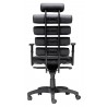 Zuo Modern Unico Office Chair in Black - Back View