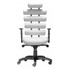 Zuo Modern Unico Office Chair in White - Front