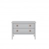 Manhattan Comfort Crown Bachelor Dresser in White Front