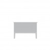 Manhattan Comfort Crown Bachelor Dresser in White  Back