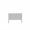 Manhattan Comfort Crown Bachelor Dresser in White  Back - Manhattan Comfort Crown Bachelor Dresser in White  Back