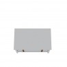 Manhattan Comfort Crown Bachelor Dresser in White Top
