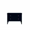 Manhattan Comfort Crown Bachelor Dresser in Tatiana Midnight Blue Front - Manhattan Comfort Crown Bachelor Dresser in Tatiana Midnight Blue Front
