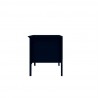Manhattan Comfort Crown Bachelor Dresser in Tatiana Midnight Blue Side