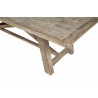 Alpine Furniture Newberry Extension Dining Table, Salvaged Grey - Table Edge