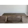 Alpine Furniture Newberry Extension Dining Table, Salvaged Grey - Front Angle - Alpine Furniture Newberry Extension Dining Table, Salvaged Grey - Front Angle