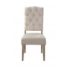  Alpine Furniture Newberry Side Chairs (Weathered Natural) - Front