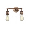 BARE BULB 2 LIGHT ADJUSTABLE WALL SCONCE UP OR DOWN LT WALL SCONCE