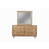 Alpine Furniture Easton Mirror - Front with Nightsand