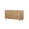 Alpine Furniture Easton Dresser - Angled 