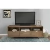  Alpine Furniture Easton TV Console - Lifestyle Front -  Alpine Furniture Easton TV Console - Lifestyle Front
