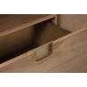  Alpine Furniture Easton TV Console - Drawer Top Angled