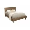 Alpine Furniture Easton Queen Platform Bed - Angled - Alpine Furniture Easton Queen Platform Bed - Angled