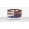 Source Outdoor Furniture Breeze Aluminum Daybed Square  11 - Source Outdoor Furniture Breeze Aluminum Daybed Square  11