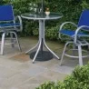Telescope Casual 21" Round 80 Pound Umbrella Base With Wheels - Telescope Casual 21" Round 80 Pound Umbrella Base With Wheels